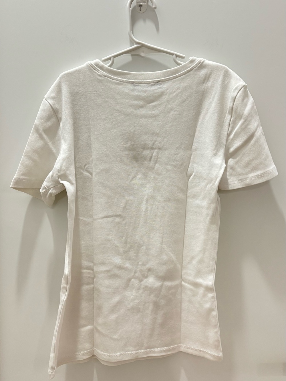 Zara Woman’s White Logo Crewneck T-Shirt - Picture 2 of 2